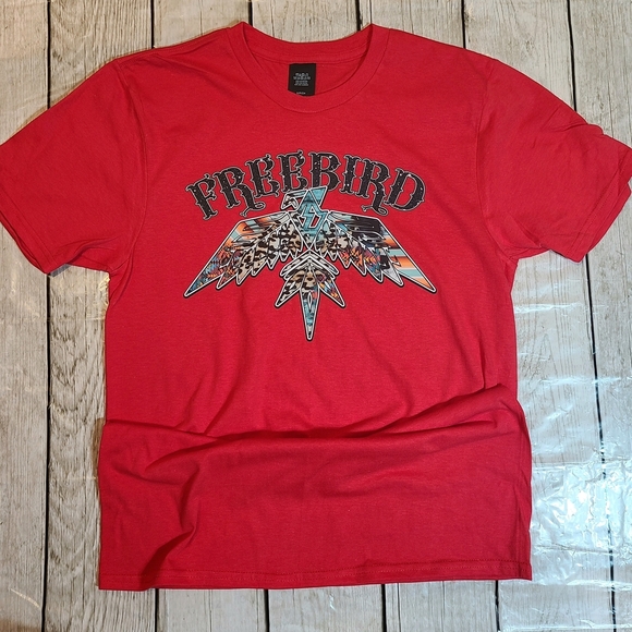 Freebird Graphic T-Shirt – Vintage Rock Eagle Tee – Bold Classic Rock Tee - Picture 3 of 12